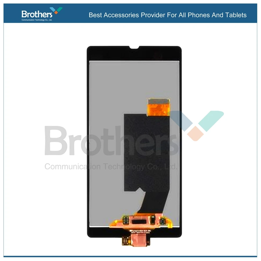 SONY0060 For Sony Xperia Z L36 L36H L36i LT36 c6603 c6602 LCD Display Touch Screen Digitizer Assembly + Adhesive sticker (2)
