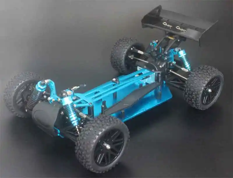 Шасси обновленная версия 4WD Rc модель автомобиля 1/10 модель электромобиль внедорожный багги HSP 94107PRO рама автомобиля