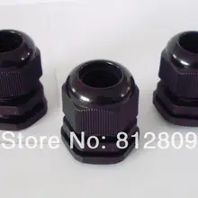 Нейлоновые кабельные сальники PG21 для черный цвет