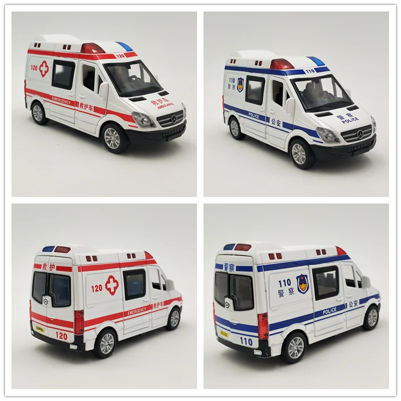 1:32 Benz Lingte 110 автомобиль для общественного безопасности 120 игрушка машина скорой