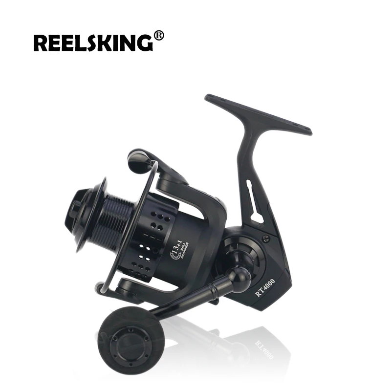 REELSKING الغزل الصيد بكرة RT1000-7000 سلسلة الكارب الصيد بكرة مع قطع بكرة