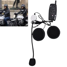 500 м Bluetooth Нескольких Переговорные Гарнитуры для Шлема Мотоцикла Лыжников Бесплатная Доставка
