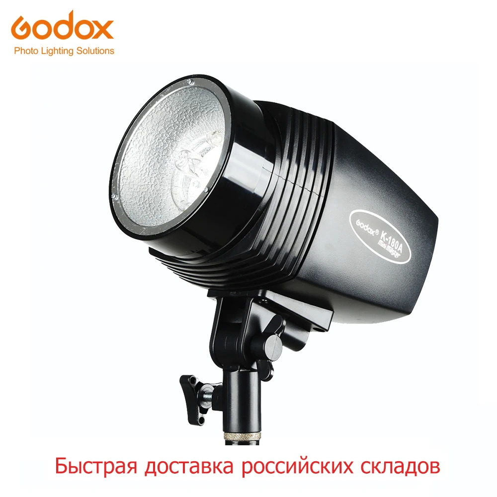 

Godox K-180A 180W Photography Photo Studio Moonlight Strobe Flash Light Head (Mini Master Studio Flash)