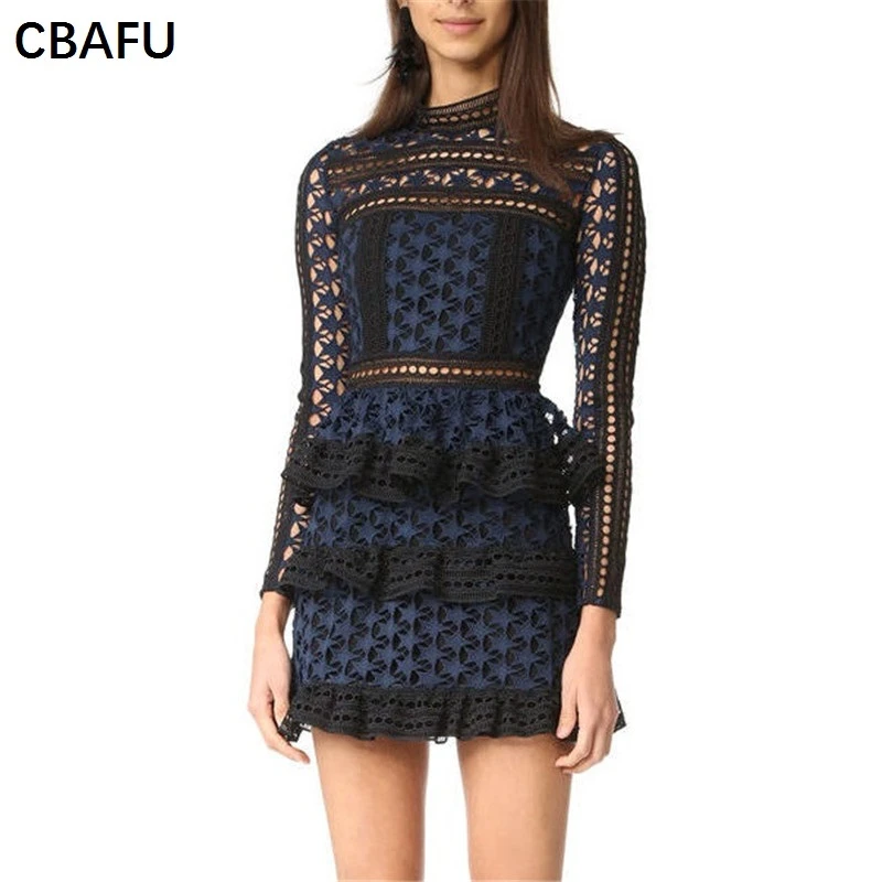 designer lace dresses with sleeves