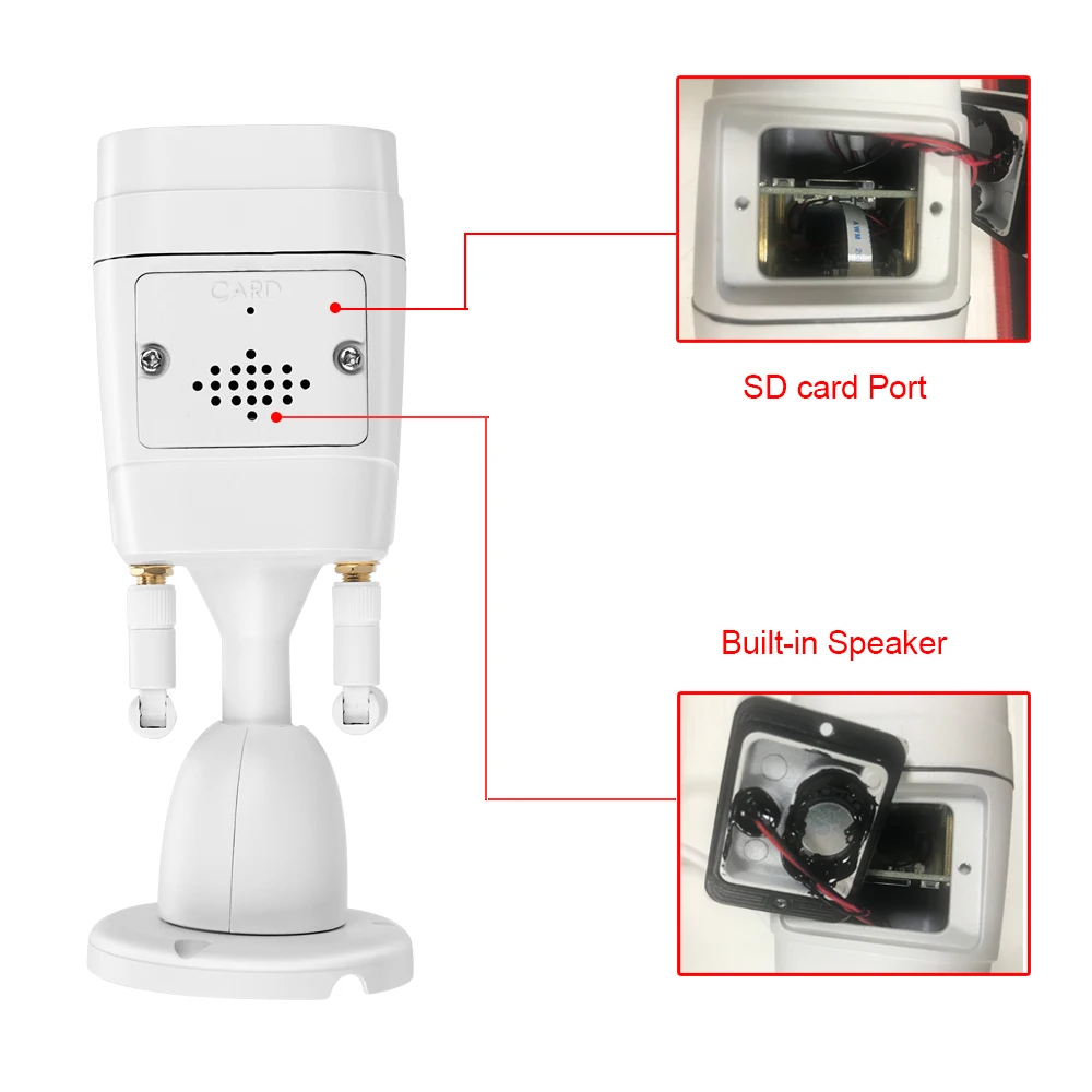Беспроводная IP камера видеонаблюдения 1080P HD Wi Fi|Камеры видеонаблюдения| |