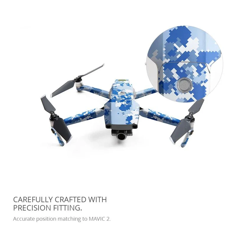 Наклейки PGYTECH на весь корпус для Mavic 2 Pro Zoom водонепроницаемые и маслостойкие
