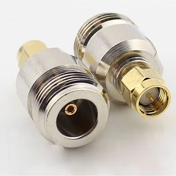 

10pcs N Connector Female To SMA Male Plug RF Coaxial Adapter Connector