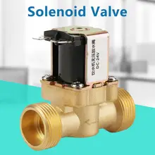 24 V BSPP G34 латунь NC нормально Электрический электромагнитный клапан 2-ходовой клапан регулирования давления