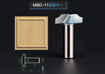 

1Pc High Quality Woodworking Door Sheet Patterns Carving Tool Tungsten Carbide Router Bits Mill Cutter Shank 12.7mm 1/2" Model11