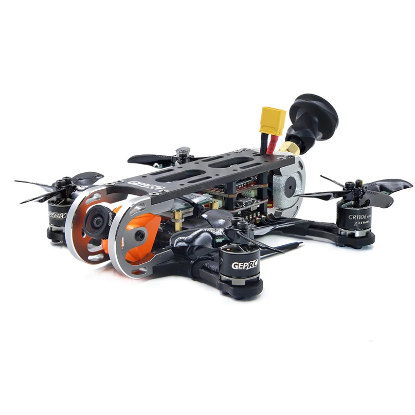 GEPRC GEP CX Cygnet 2 115 мм дюймовый RC Racing Drone Stable F4 20A 48CH RunCam Split Mini 1080P HD FPV Квадрокоптер BNF / PNP