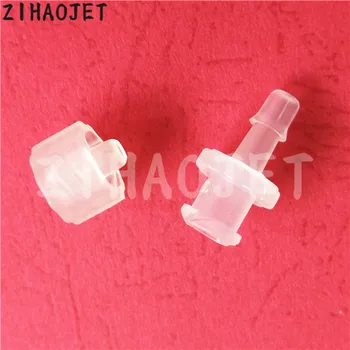 

16pcs 8pairs large format printer Infinity Challenger Flora Gongzheng Wit-color ink tube connector 6X4MM plastic pipe cover