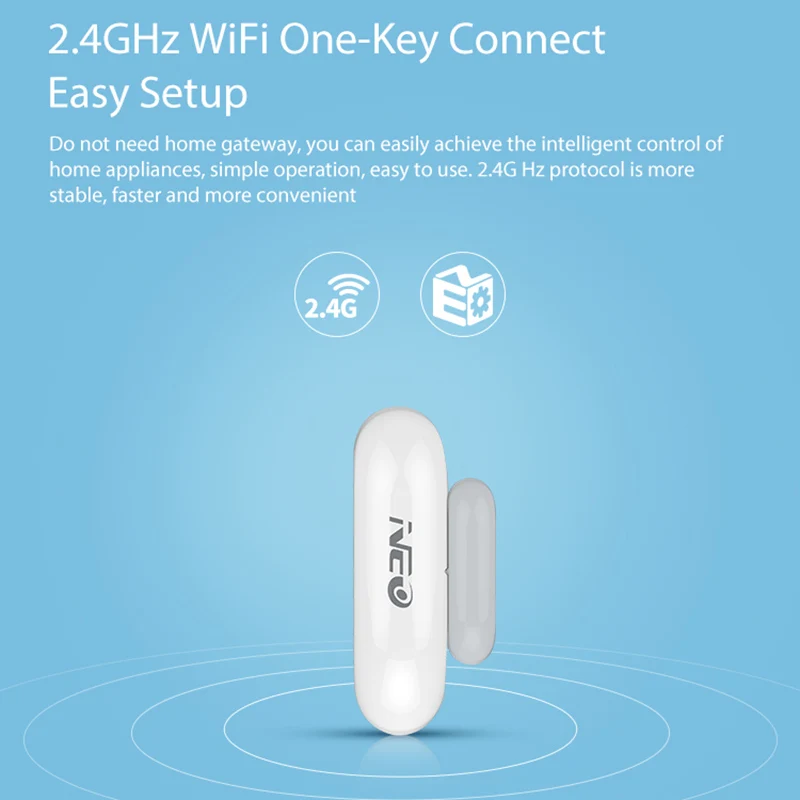 

Intelligent Wireless Door Window Sensor Wifi Series for Smart Home Security XXM8