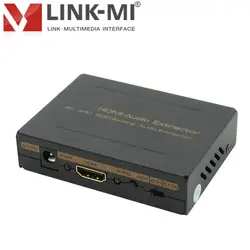 Link-ми цифровой ТВ сигнала в аналоговый HDMI к HDMI + Аудио конвертер full 3D/4 К x 2 К HDMI + SPDIF + L/R аудио 2.0ch/5.1ch аудио эксрактор