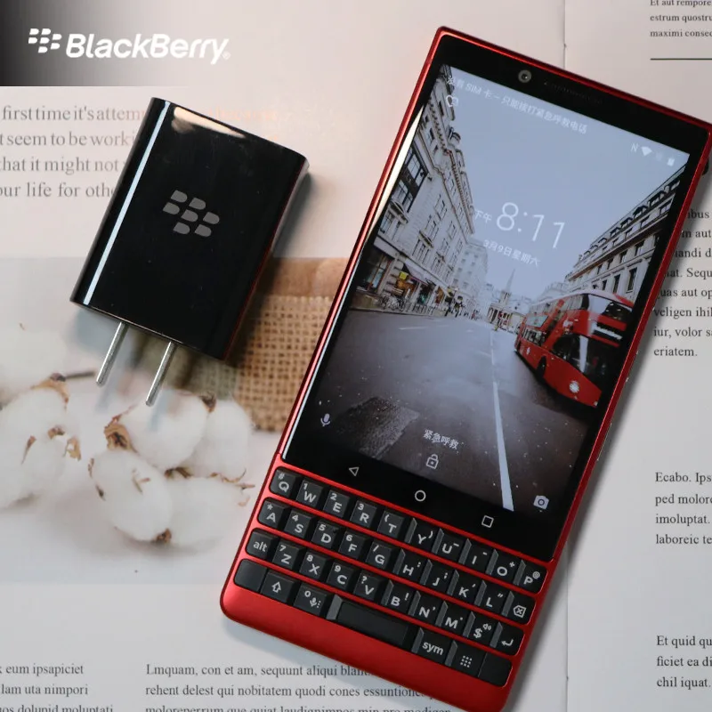 QC 3,0 зарядное устройство для телефона Blackberry KEY2 Быстрая Зарядка адаптер для Blackberry KEYone с Tpye-C USB кабель для передачи данных