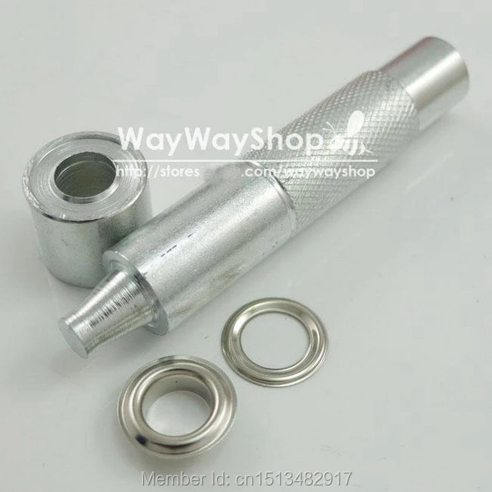 100 Sets Gold Grommets Eyelets 1//2 12mm One Tool For Clothes Self Backing
