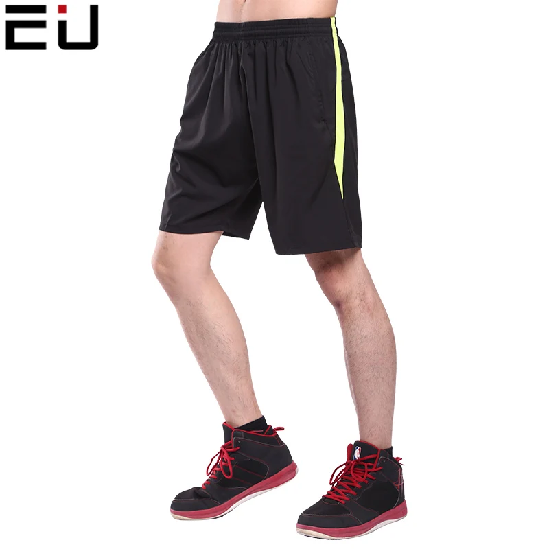 EU Men Sports Shorts Quick Dry Breathable Running Shorts Plus Size