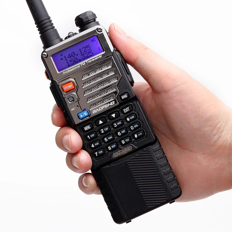 BAOFENG UV 5RE рация CB радио профессиональная станция Baofeng UV5RE приемопередатчик 8 Вт VHF UHF