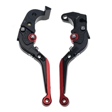 Аксессуары для Suzuki GSXR600 04-05 Регулируемая мотоциклетная Модифицированная деталь с ЧПУ Складные Раздвижные тормозные рычаги сцепления