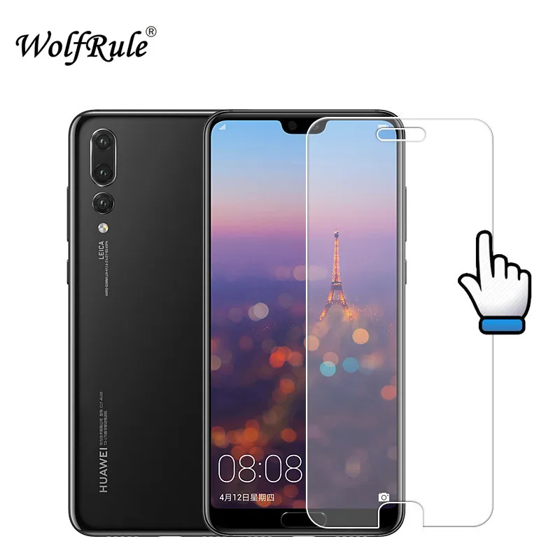 

2PCS For Glass Huawei P20 Screen Protector Tempered Glass For Huawei P20 Glass Anti-scratch Phone Film Huawei P 20 WolfRule
