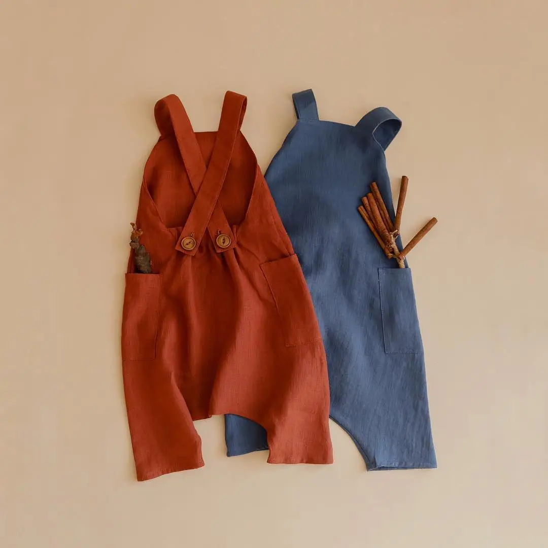 

2019 Summer Autumn Casual Kids Overalls Korean Toddler Girls Boys Clothings