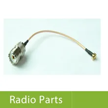 5X UHF гнездо для MCX правый угол штекер RG316 косичка удлинитель