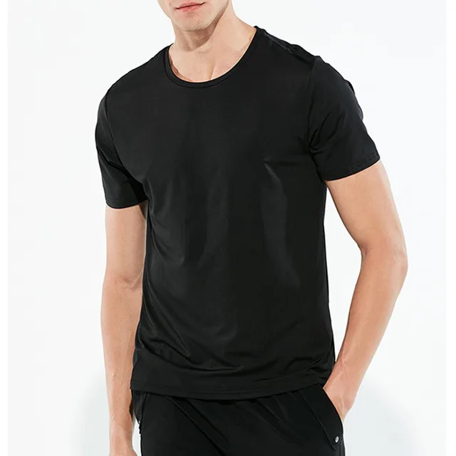 2018 Waterproof Mens Shirt Antifouling COOL Jersey Slim T shirt O neck