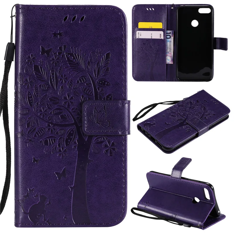 Book Style PU Leather Case Cover for Huawei Honor 9 9i 9Lite 10 Flip Wallet Phone Bags Cases with Stand for Huawei Honor V10 9N (5)