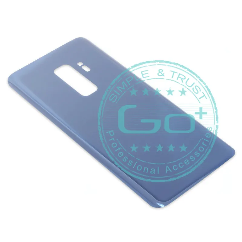 Для samsung Galaxy S9+ сзади Батарея крышка Стекло+ Пластик для Galaxy S9 плюс G965 сзади Корпус двери случае запасные Запчасти