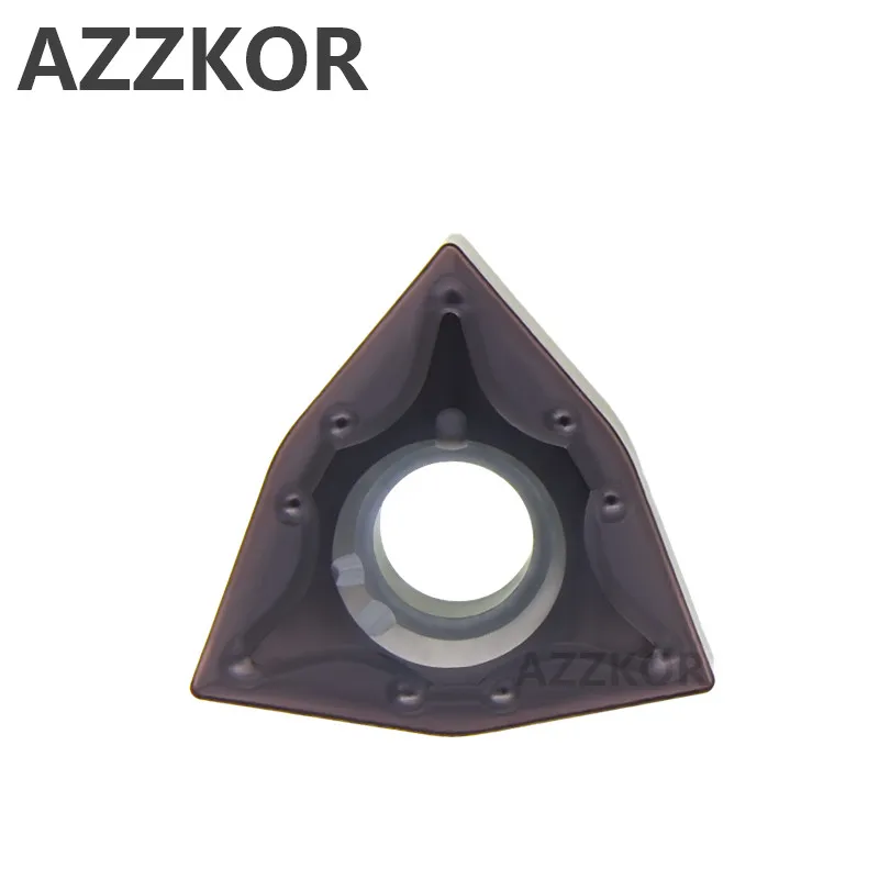 

AZZKOR WNMG431 WNMG080404 Carbide Inserts Cutter CNC Lathe Turning Tools For Metal External Turning Tool Wholesale NT500 Inserts