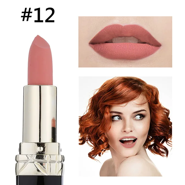 2018 New Matte Lipsticks For Women Sexy Brand Lips Color 