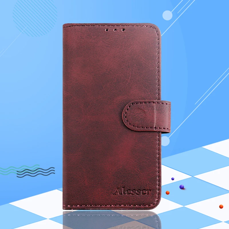 Alesser для Vkworld S8 кожаный чехол 5 99 дюймов откидная крышка с карманом карт защитный
