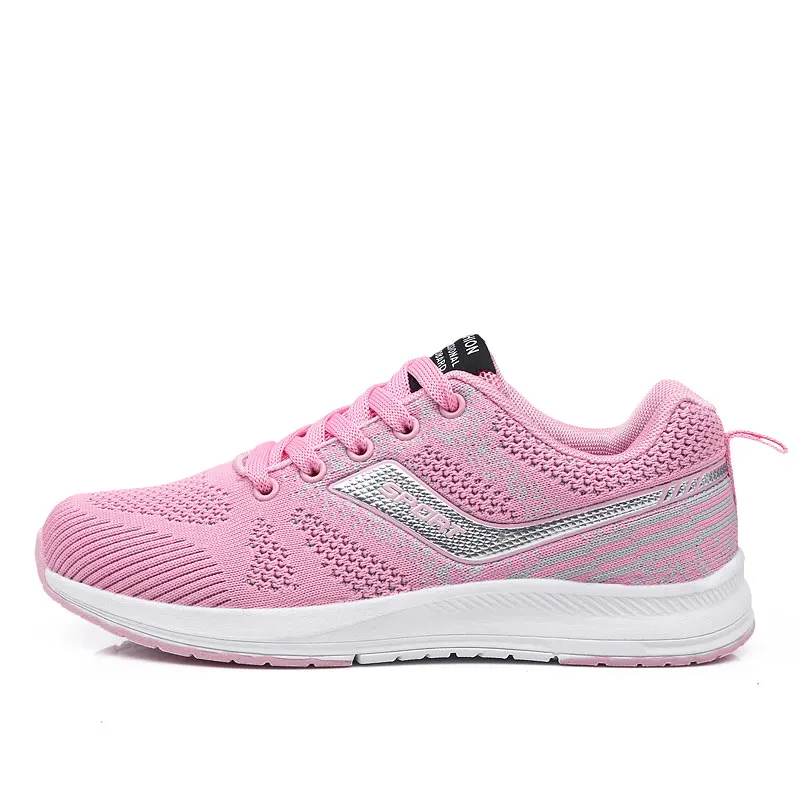 

Youth trend couple models women's shoes flying woven sports shoes