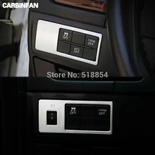 Для MAZDA 6 ATENZA крышка переключателя фар Наклейка ABS хромированная отделка Украшение Наклейка для ATENZA аксессуары