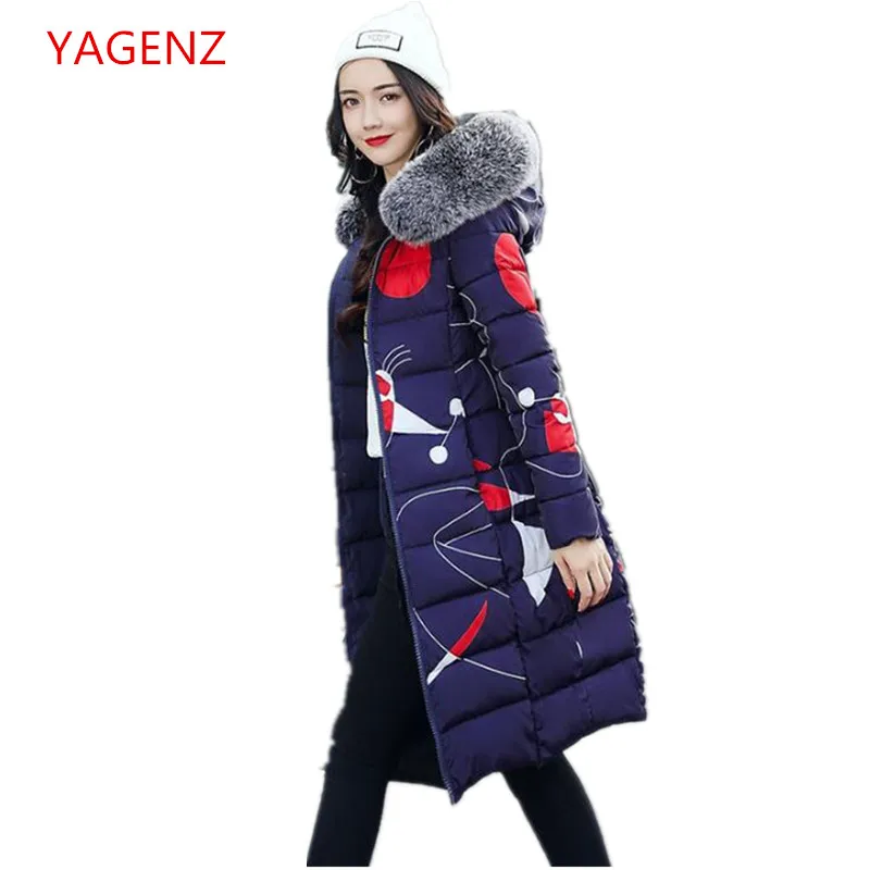 

NEW Women winter coat Large size Thickening Warm coat Resistance to cold Winter jacket High quality Eiderdown cotton tops K2665