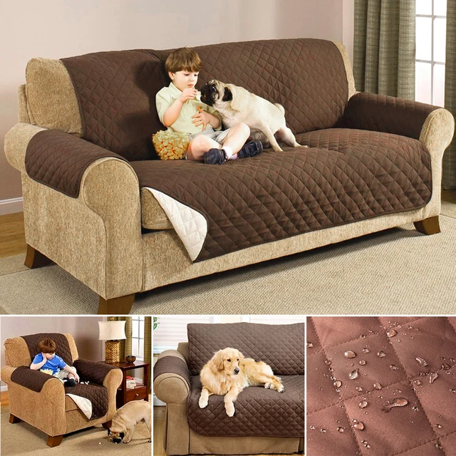 Us 15 62 30 Off Universal Waterproof Sofa Slipcovers Cotton For Living Room 1 2 3 Couch Furniture Covers Sectional Brief Brown Beige In Us 15 62 30 Off Universal Waterproof Sofa Slipcovers Cotton For Living Room 1 2 3 Couch Furniture Covers Sectional Brief Brown Beige In