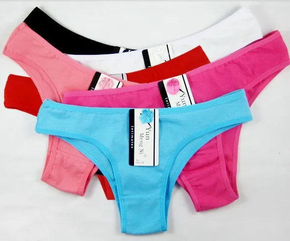 

Free shipping 5pcs/lot Women's cotton panties women's paragraph cotton bikini panties sexy women's cotton triangle panties 86378
