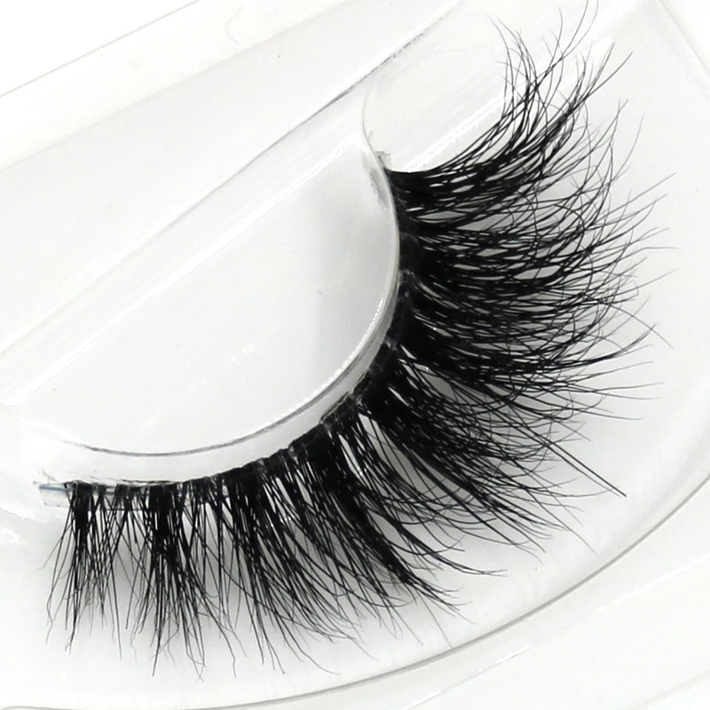 

Transparent Stems Mink False Eyelashes Cross Winged Natural Long 3D Fake Eyelashes Stage Performance Make-up Thick Eye Lashes