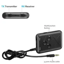 2 в 1 Bluetooth 4,2 передатчик и приемник 3,5 мм беспроводной стерео аудио адаптер Bluetooth передатчик приемник