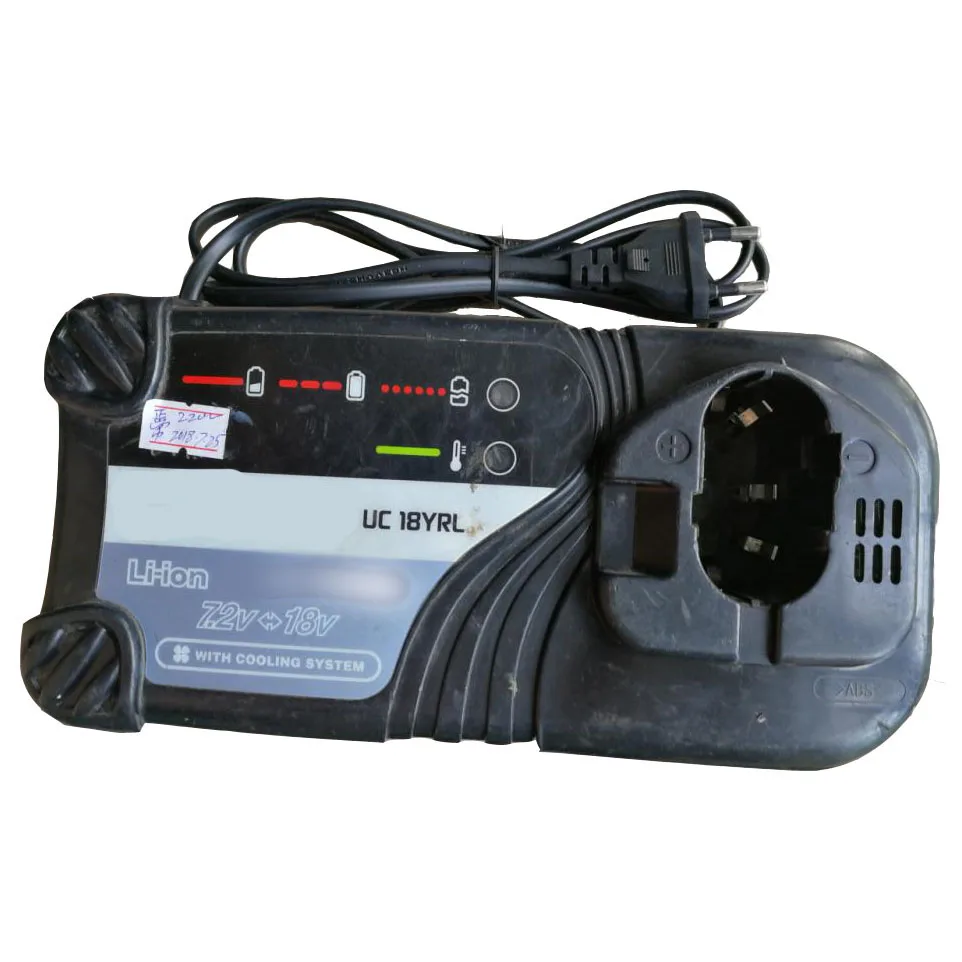 UC18YRL Used Reconditioned Li ion Battery Charger For Hitachi 7.2V 18V