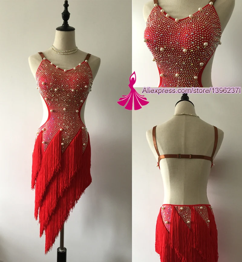 Женская юбка для латинских танцев, сексуальный Профессиональный костюм для латинских танцев с кисточками, платье для латинских танцев