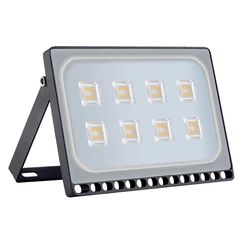 

50W 220V Ultrathin LED Flood Lights Outdoor Warm/ Cold White Garden Wall Lamp Street Floodlight LED Spotlight IP65 Waterproof