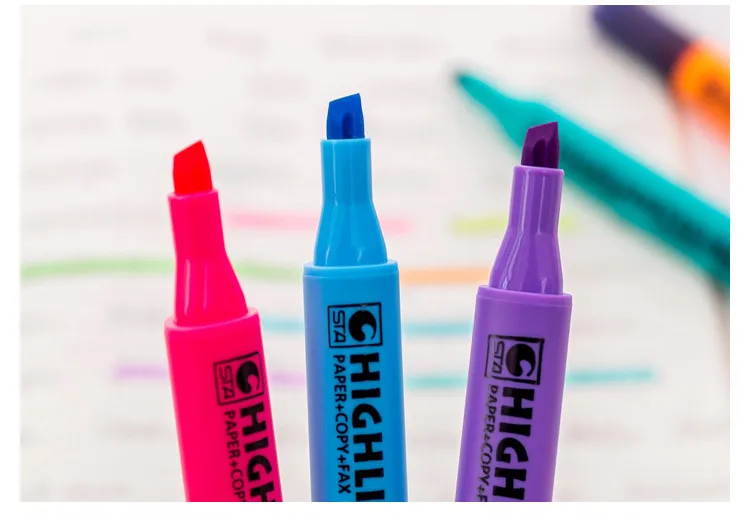 CXZY мини конфеты цветной маркер ручки набор hilighter световая ручка с множеством оттенков Жидкий Мел пастельный цвет халкборд Марка японский 1M801
