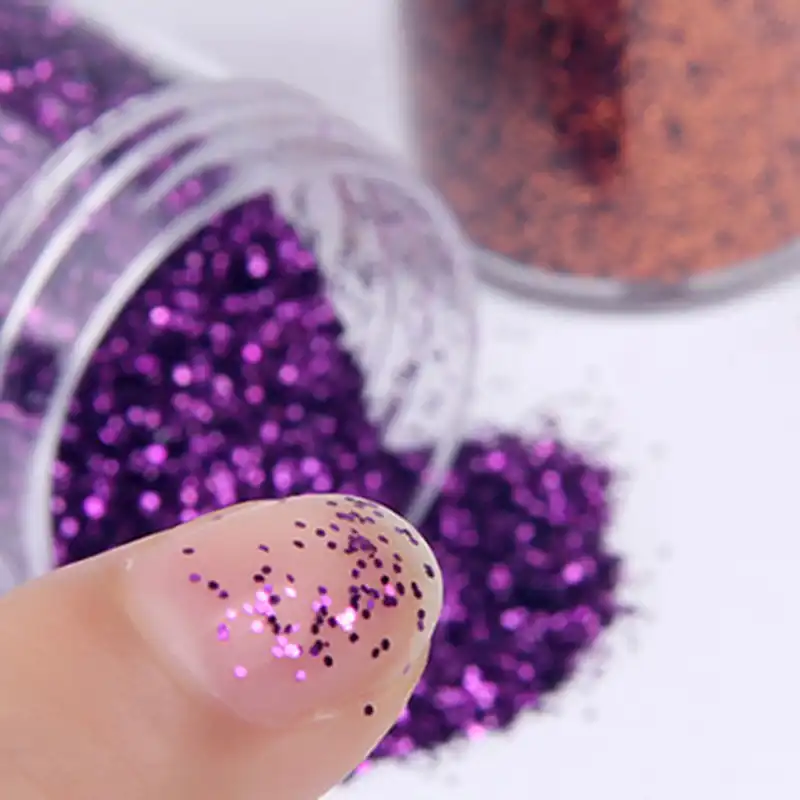 20 г Nail Art Блеск порошок блестки супер макияж блеск 3D нейл арта пудра для ногтей