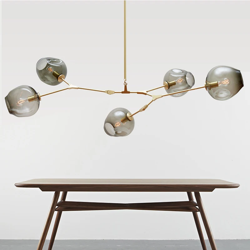 Modern Glass Ceiling Lights Retro Loft Restaurant Lighting Fixture Luminaire Bedroom Living Dining Room Industrial Kitchen Lamp | Освещение