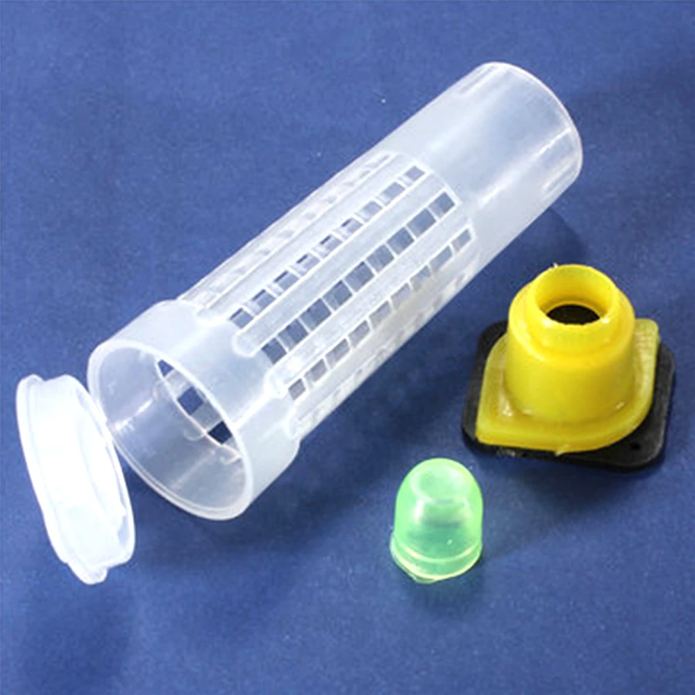 

5set/lot Beekeeping Rearing Cupkit Queen Bee Hair Roller Cages W/ Cell Cup Holder and Cell Fixtures Beekeepers equipment