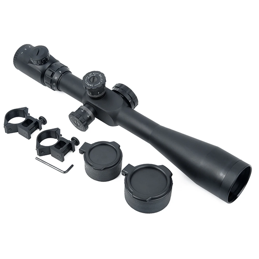 

Aim 8-32x50E-SF Red Green Reticle Dot Telescopic Optical Sight Sniper Rifle Scope Tactical Hunting Scope AO5304
