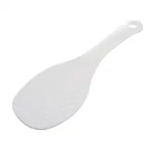 Hoomall ложка для Риса Кухня точечная белая пластиковая плоская совок для риса ложка кухонная утварь лопатки