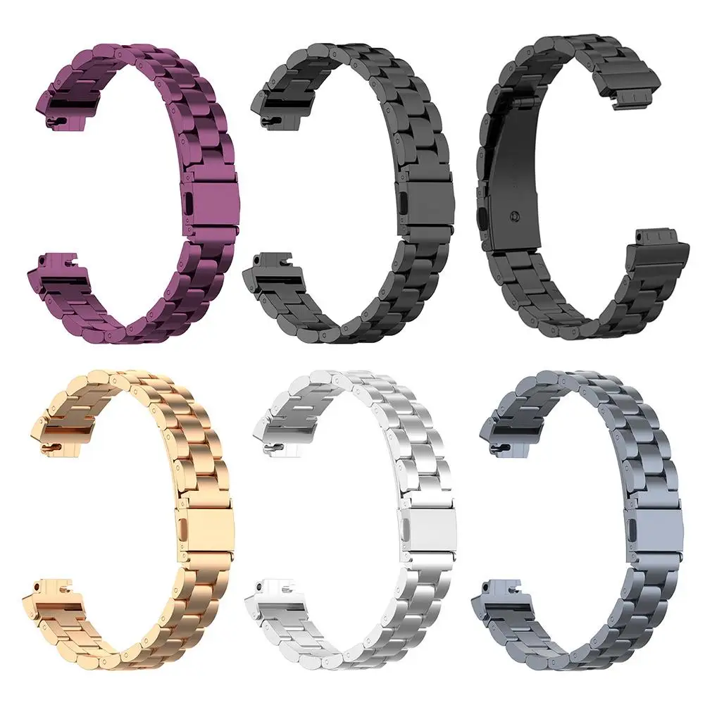 

Stainless Steel Smart Band Wrist Strap Replacement for Fitbit Inspire HR