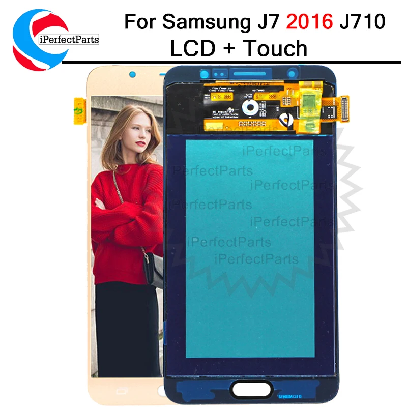 

5.5" For SAMSUNG GALAXY J710 LCD J7 2016 J710F SM-J710F J710FN Display Touch Screen Digitizer Replacement For SAMSUNG J710 LCD