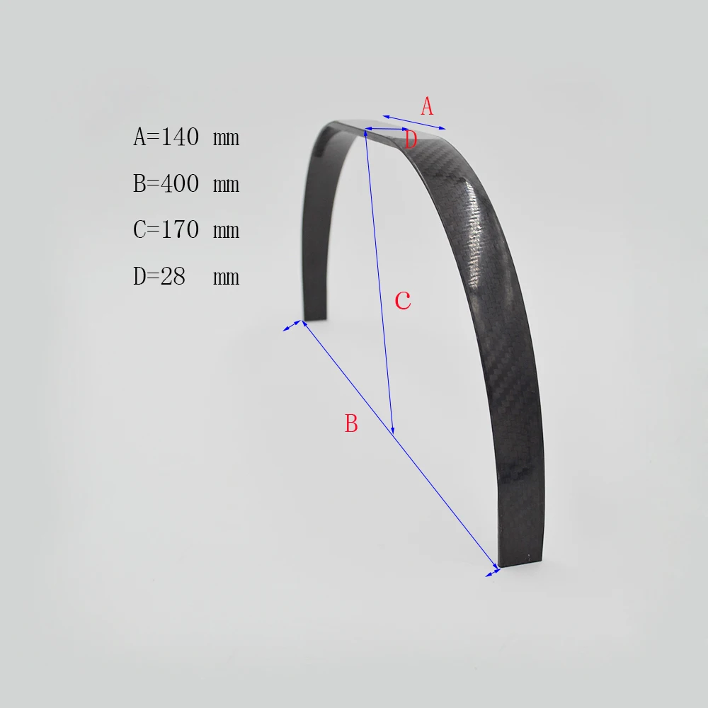 

1 Piece CF Carbon Fiber Landing Gear For EXTRA 300 26CC Fixed Wing Gasoline Engine RC Airplane Model